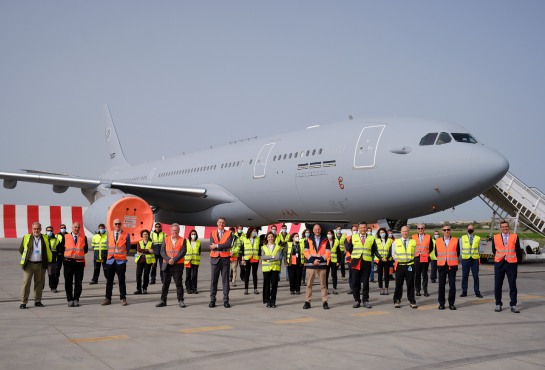 MULTINATIONAL MRTT FLEET (MMF): Fourth Aircraft delivered by OCCAR-EA